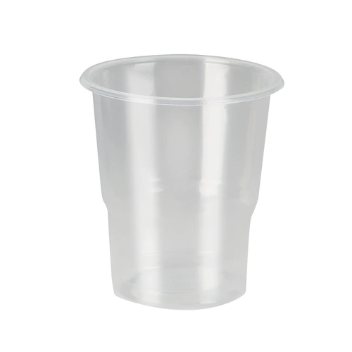 Одноразовая пластиковая прозрачная большая чайная чашка для домашнего использования для коммерческого использования, увеличенная толщина, защита от ожогов