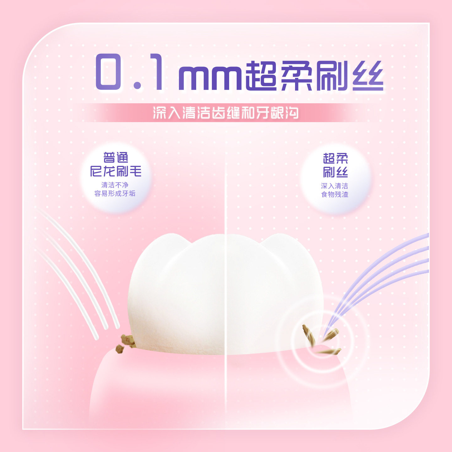 牙刷成人万毛家用倍护超柔造型简洁圆润刷头个人护理牙齿清洁牙刷,淘宝优惠券,粉丝福利购,淘宝优惠卷