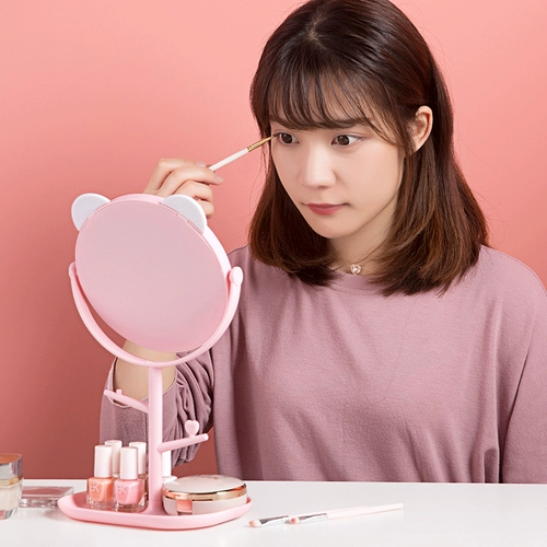 Семейное портативное складное настольное зеркало для школьников для принцессы