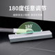 Bathroom long-handled hard-bristled crevice brush with no dead ends