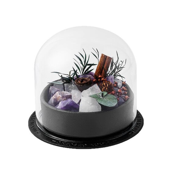 Fire aromatherapy essential oil diffuser stone aromatherapy gift box high-end