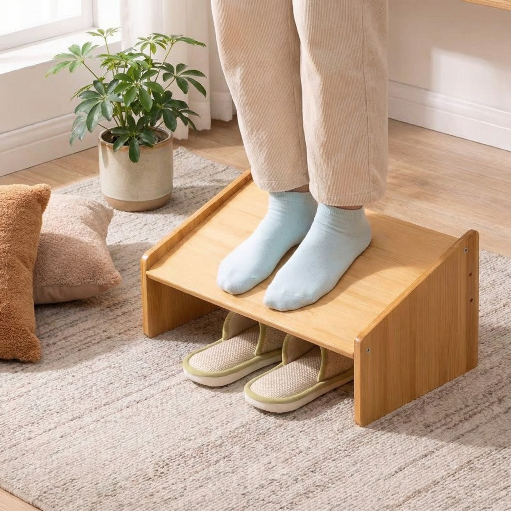 办公室工位脚踏家用桌下脚踏板搁脚放腿踩脚凳马桶垫脚凳搁脚凳子,淘宝优惠券,粉丝福利购,淘宝优惠卷