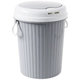 Домашняя кухонная мусорная банка с крышкой домашняя гостиная спальня милая с туалетом, водонепроницаемой и дезодорантной корзиной