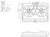 Universal Balance Flow Ô tô Quạt điều hòa không khí Quạt ngưng tụ 14 * 23 * 20 * 32 với quạt điện tử Mạng làm mát xe tải - Smart Scooter