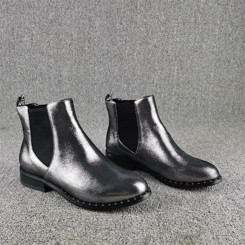 正品撤柜断码处理D:FUSE迪芙斯女鞋秋冬款短筒单靴子真皮时装靴女 - 图1