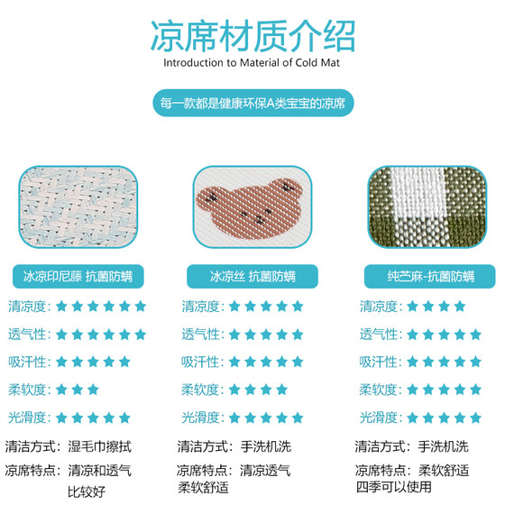 Bogbu small butterfly stroller mat mat summer