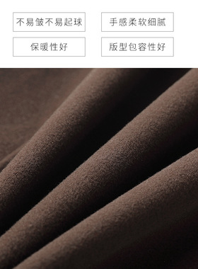 Double-sided Cashmere at Women's Mid-length 2026 Slim Fit Ov