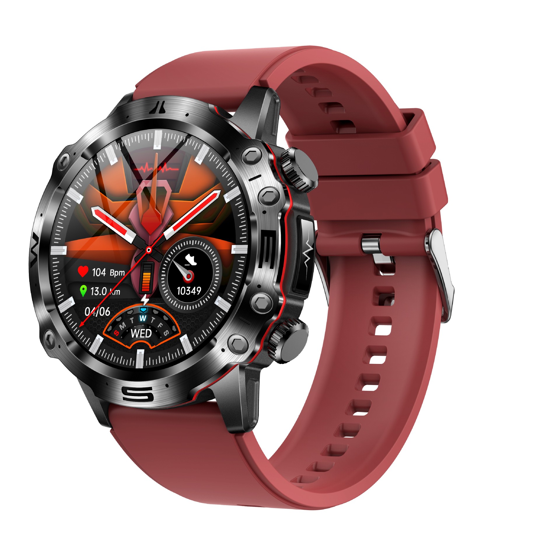 2024et482 Smart Watch Outdoor Sports Amolde Hd Ecg Bluetooth - 图3