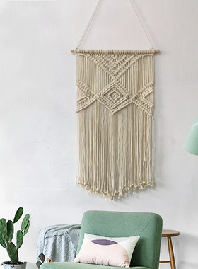 Modern Minimalist Home Decorative Tapestries Pure Hand Woven