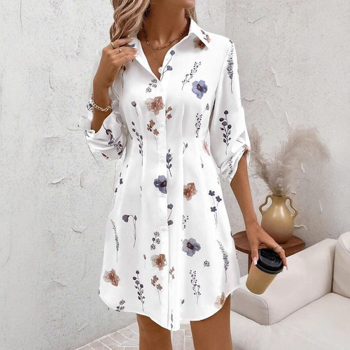 2026 Station Flower Pattern Lady - 图0