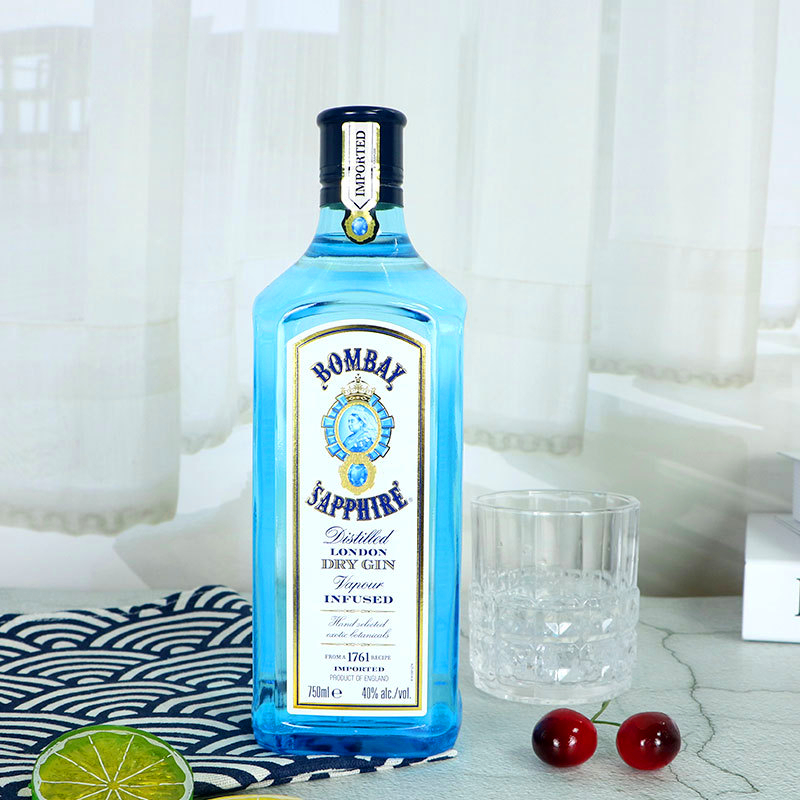 洋酒 孟买蓝宝石金酒 伦敦干毡酒 杜松子露酒BOMBAY SAPPHIRE GIN - 图2