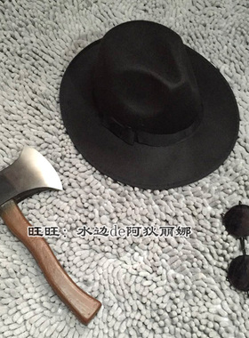 上海滩许文强杰克逊英伦风爵士帽