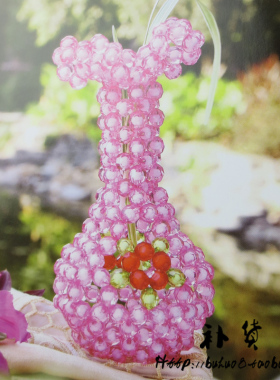花瓶亚克力散珠送教程