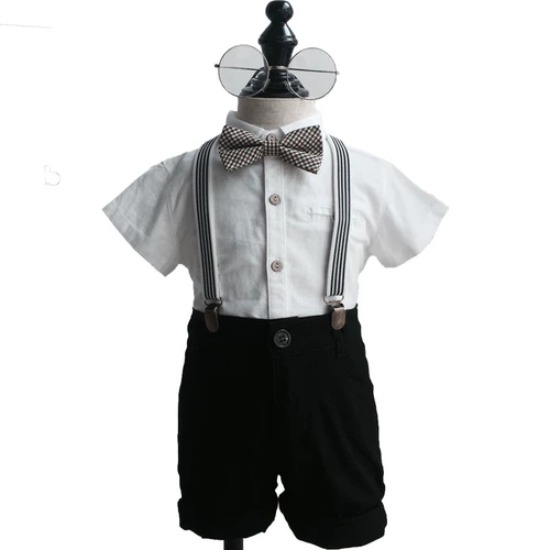 Детское платье, детский комплект, костюм для школьников, рубашка, в британском стиле, наряд на выход