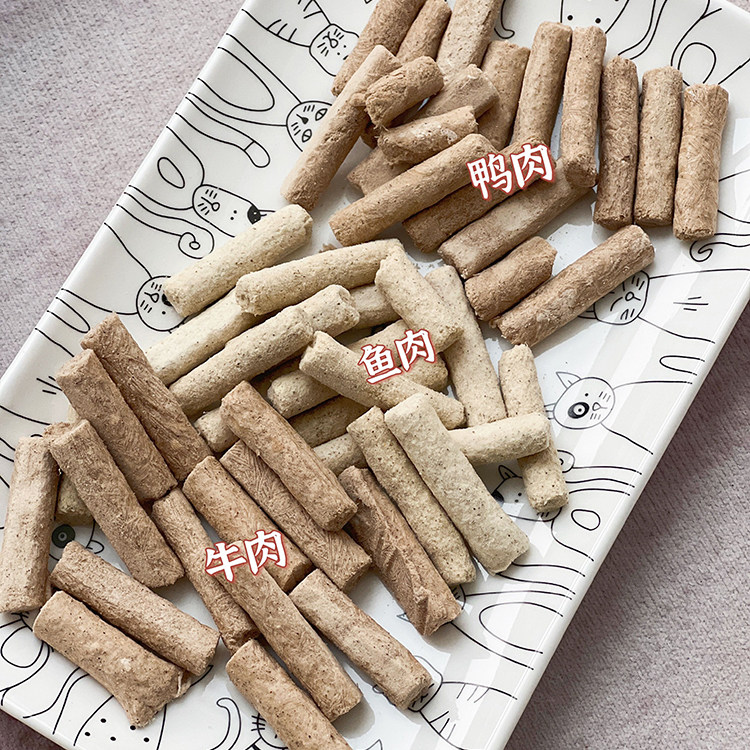 腐败猫-2小壳小白牙洁齿棒冻干猫咪零食磨牙棒洁牙清新口气35g,淘宝优惠券,粉丝福利购,淘宝优惠卷