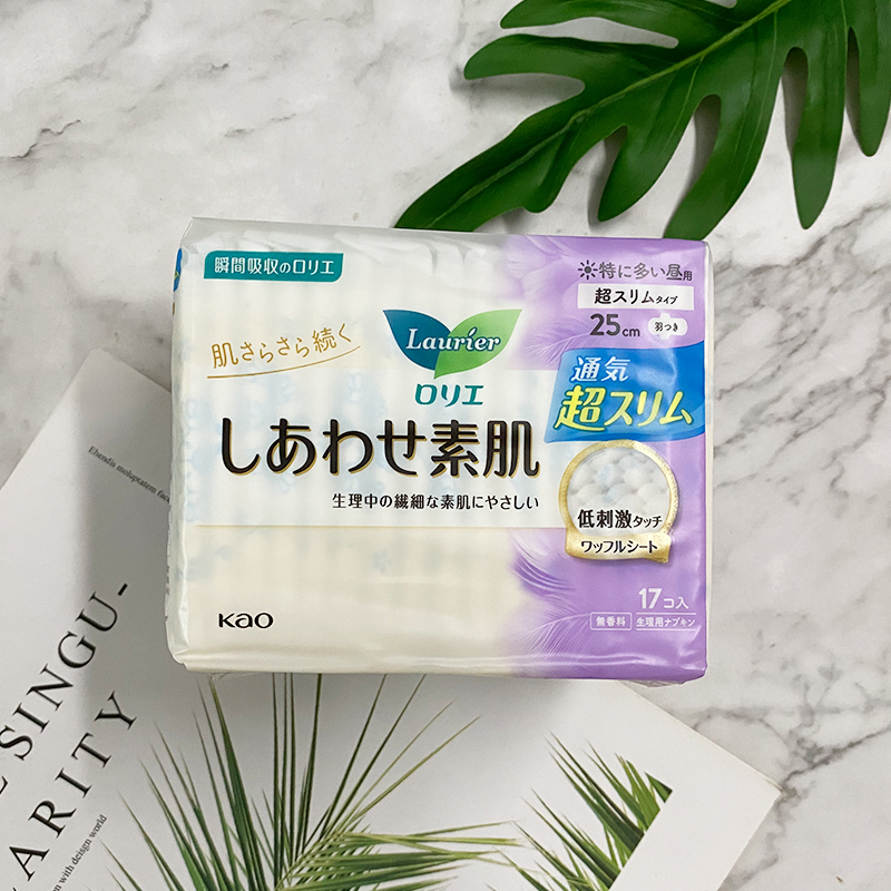 日本花王卫生巾日用夜用姨妈巾棉柔亲肤干爽超薄透气经期安心裤-图2