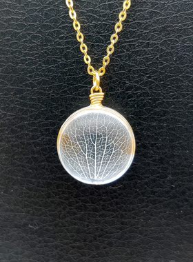 原创生命树镀金项链女时尚优雅