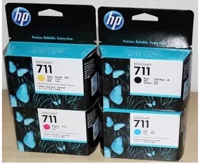 原装惠普711墨盒HP711B墨水T120 T520 T530 CZ136A CZ135A CZ134A - 图0