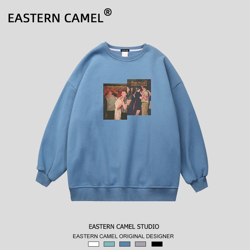 eastern camel男秋季新款印花卫衣 EASTERNCAMEL卫衣