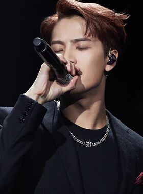 纯银字母古巴男士项链