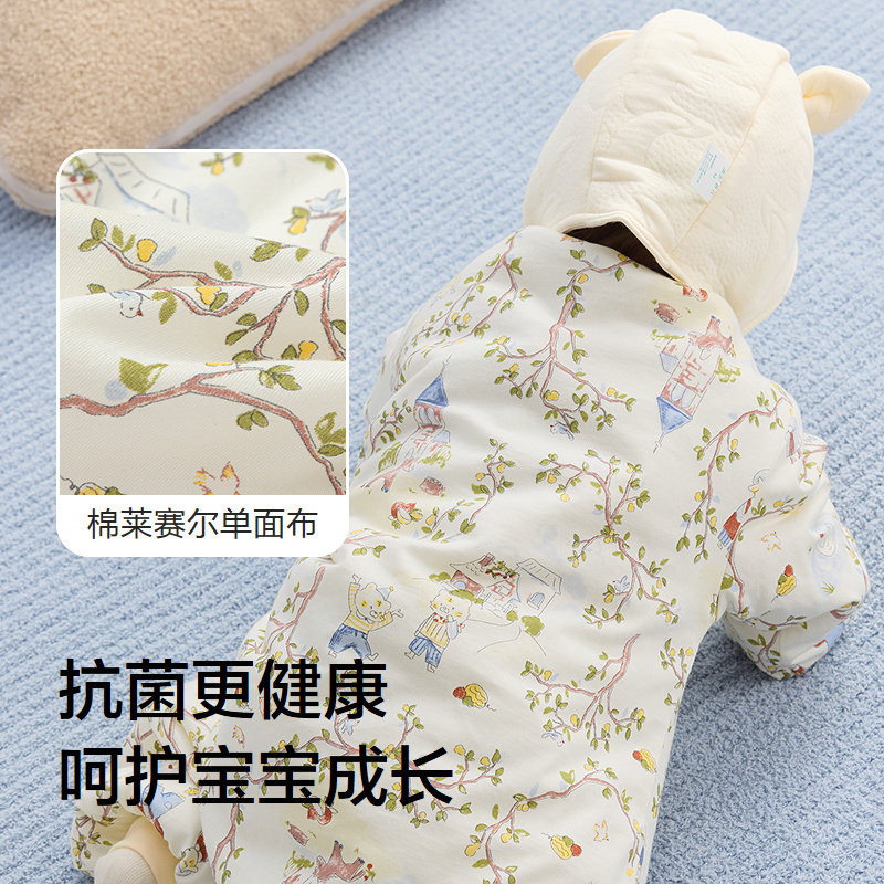 巴拉巴拉婴儿睡袋保暖女宝宝男童儿童防踢被新生儿2025秋季新款潮,淘宝优惠券,粉丝福利购,淘宝优惠卷