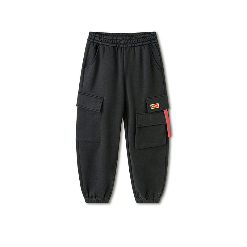 巴拉巴拉童装儿童裤子男童运动裤保暖2026新款春装加绒慢跑裤束脚,淘宝优惠券,粉丝福利购,淘宝优惠卷