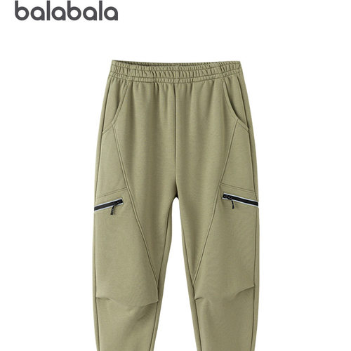 【商场同款】巴拉巴拉童装儿童裤子男童长裤2025秋新款宽松束脚裤 - 图3