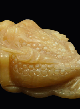 天然金蟾摆件招财开业乔迁礼品