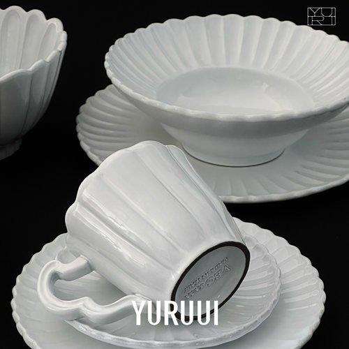 [YURUUI设计师]意大利VBC CASA 复古黑陶贝壳系列酸奶碗沙拉盘 - 图2