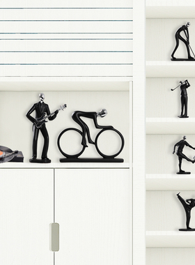 宏赫景德镇北欧简约人物摆件