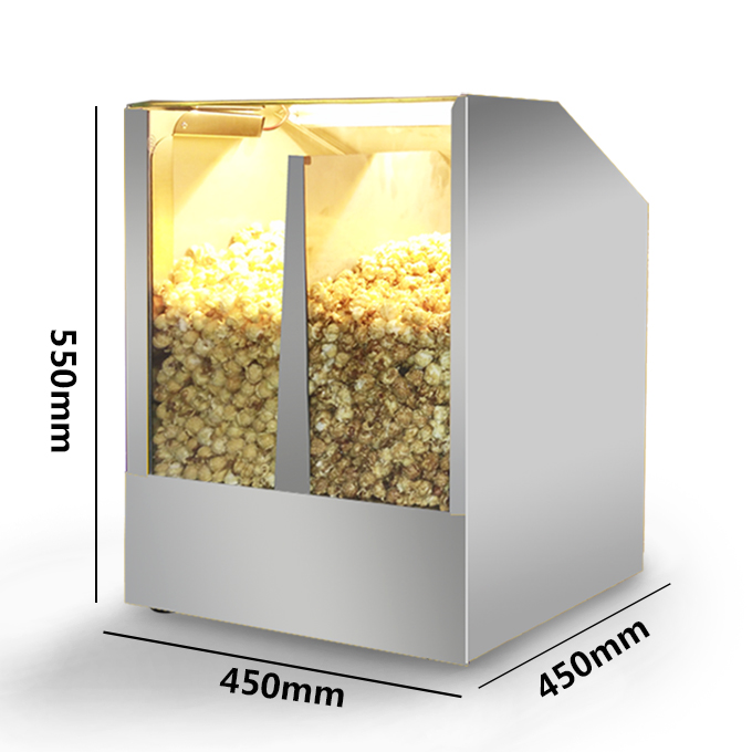 钢正球形爆米花保温柜商用爆米花保温箱展示柜电影院KTV商用保温 - 图0