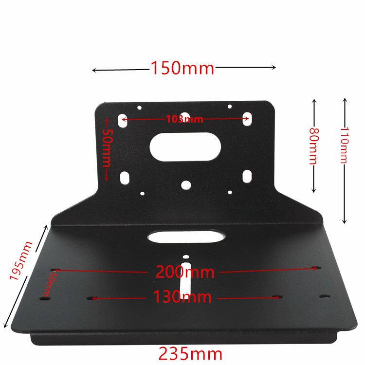 适用于华为松下思科宝利通视频会议摄像头壁挂/吊装安装支架托盘