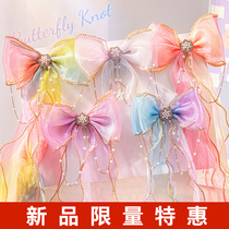 Children Card Issuer Hair Girl with girl Butterfly knot Hair Girl Precious Little Girl Foreign Air Hairpin Hairpin Hairpin Hairpin Hairpin Hairpin