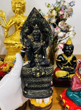 泰国正牌 特色手工艺  泽度金摆件家居立尊 阿赞初 原庙吊坠正牌