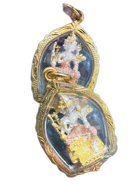 泰国龙婆本四面吊坠