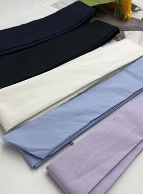 4.5厘米宽纯色棉布百搭腰封绑带