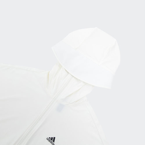 Adidas/阿迪达斯正品夏季新款女子防晒帽檐面罩外套IT2487 - 图1