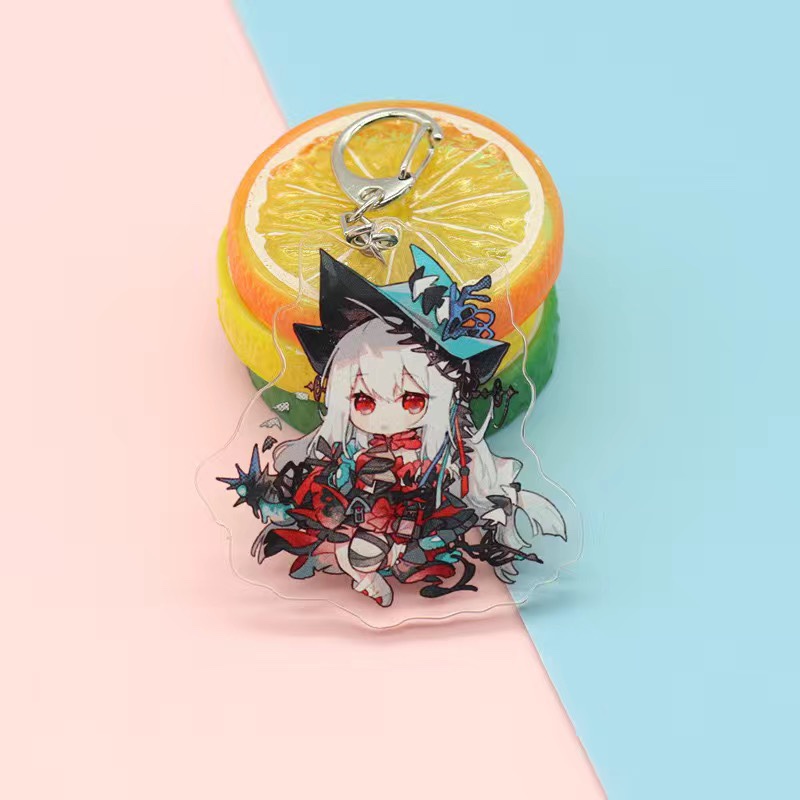 明日方舟游戏周边钥匙扣缪尔赛思缄默德克萨斯新款吊坠挂件 - 图1