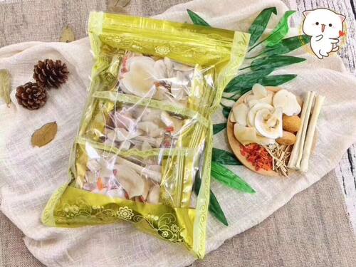 广东甜竹蔗茅根海底椰汤8包茅根甘蔗水料包甘蔗干凉茶糖水材料包 - 图0