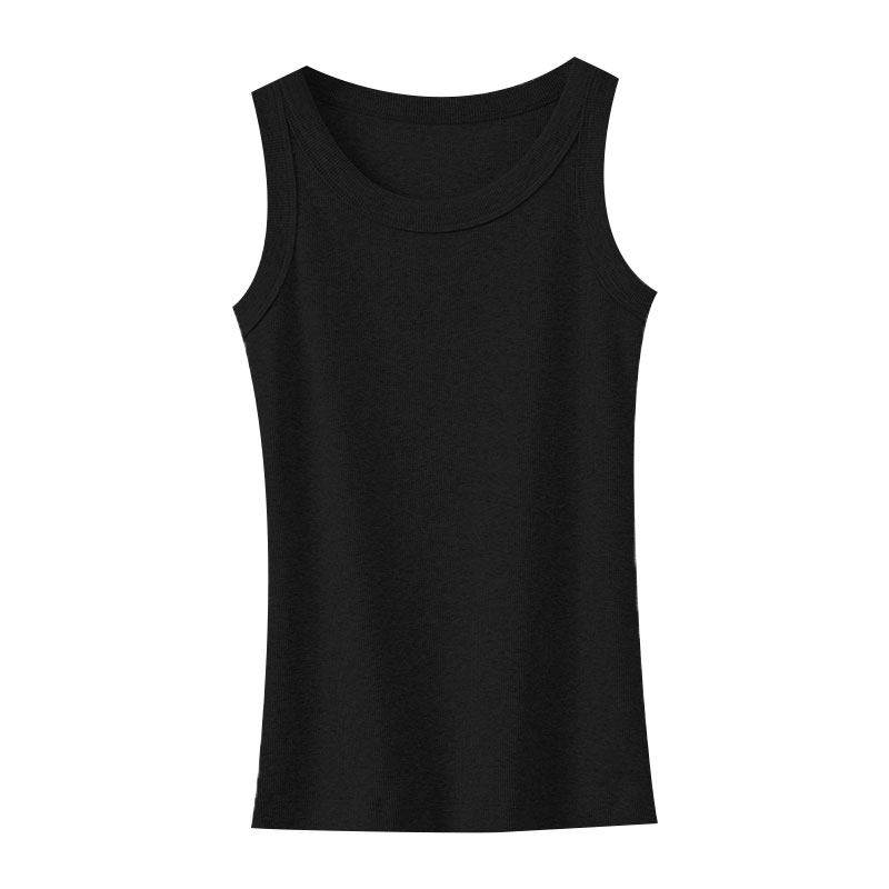 Women's U-neck wide shoulder strap camisole