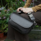 ຊັ້ນທໍາອິດ cowhide retro crossbody bag ຖົງຂີ້ແຮ້ງ່າຍດາຍ