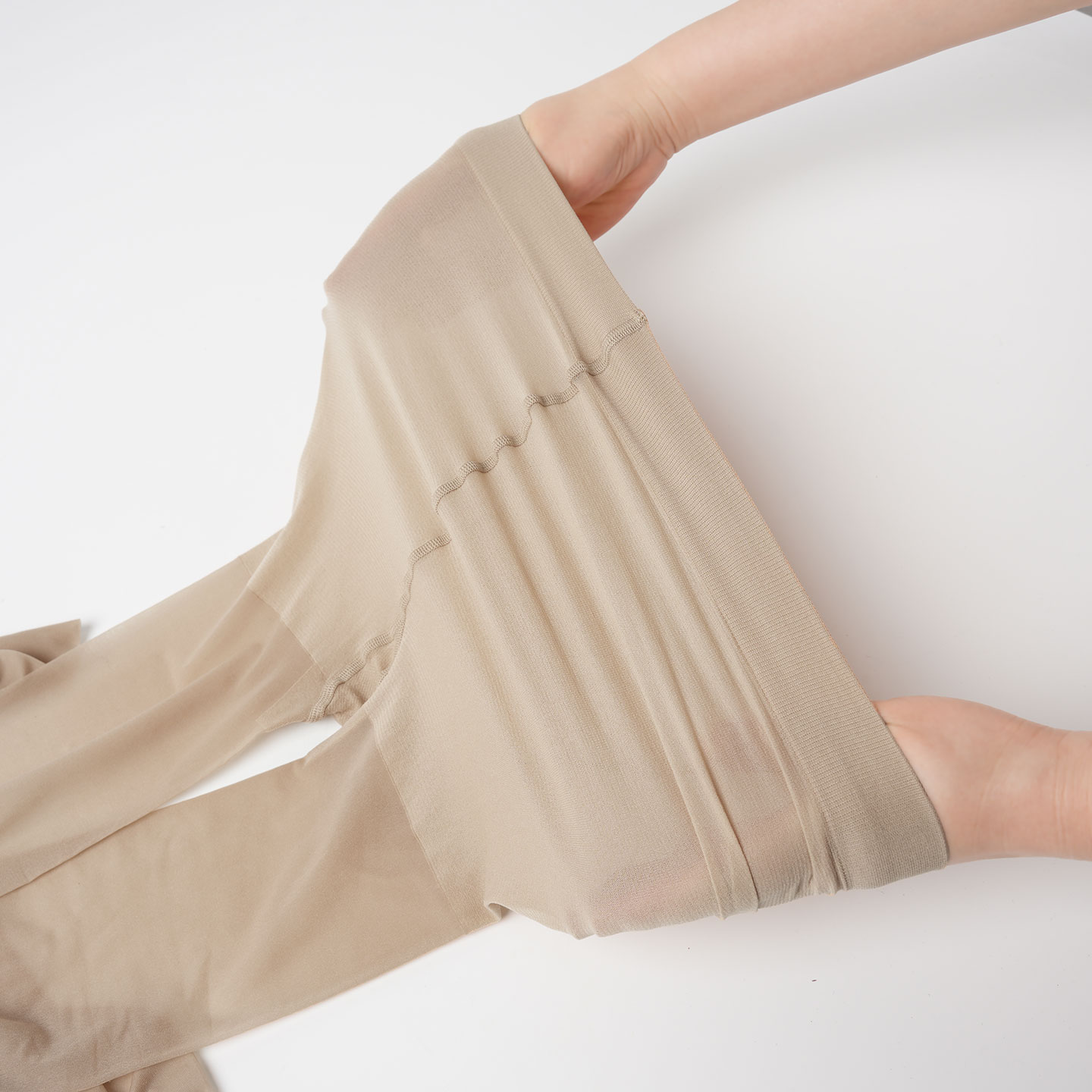 女士连裤袜 有大码5D薄款隐形袜防勾丝任意剪黑肉丝袜 不掉裆 - 图2