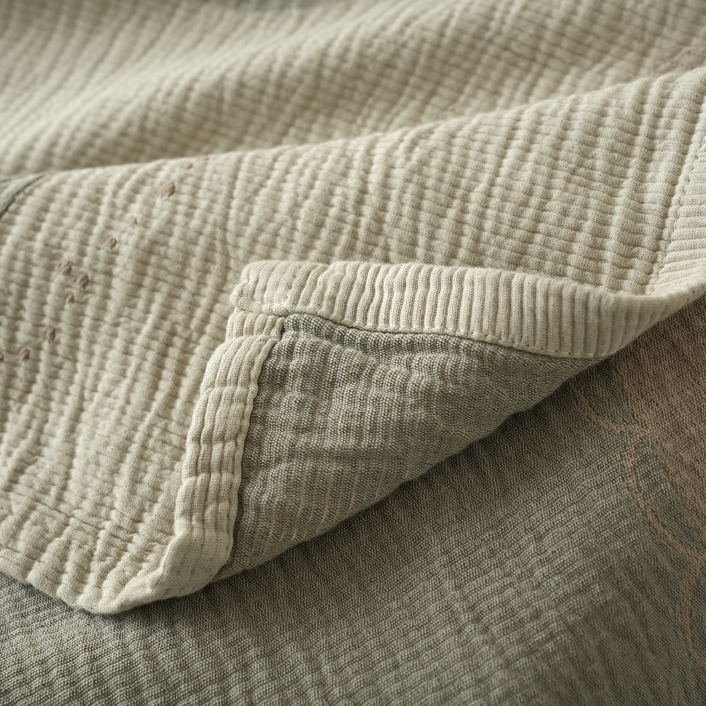 出口剩余一批 230*250大尺寸汉麻床单盖毯 可铺可盖 四季款 - 图3