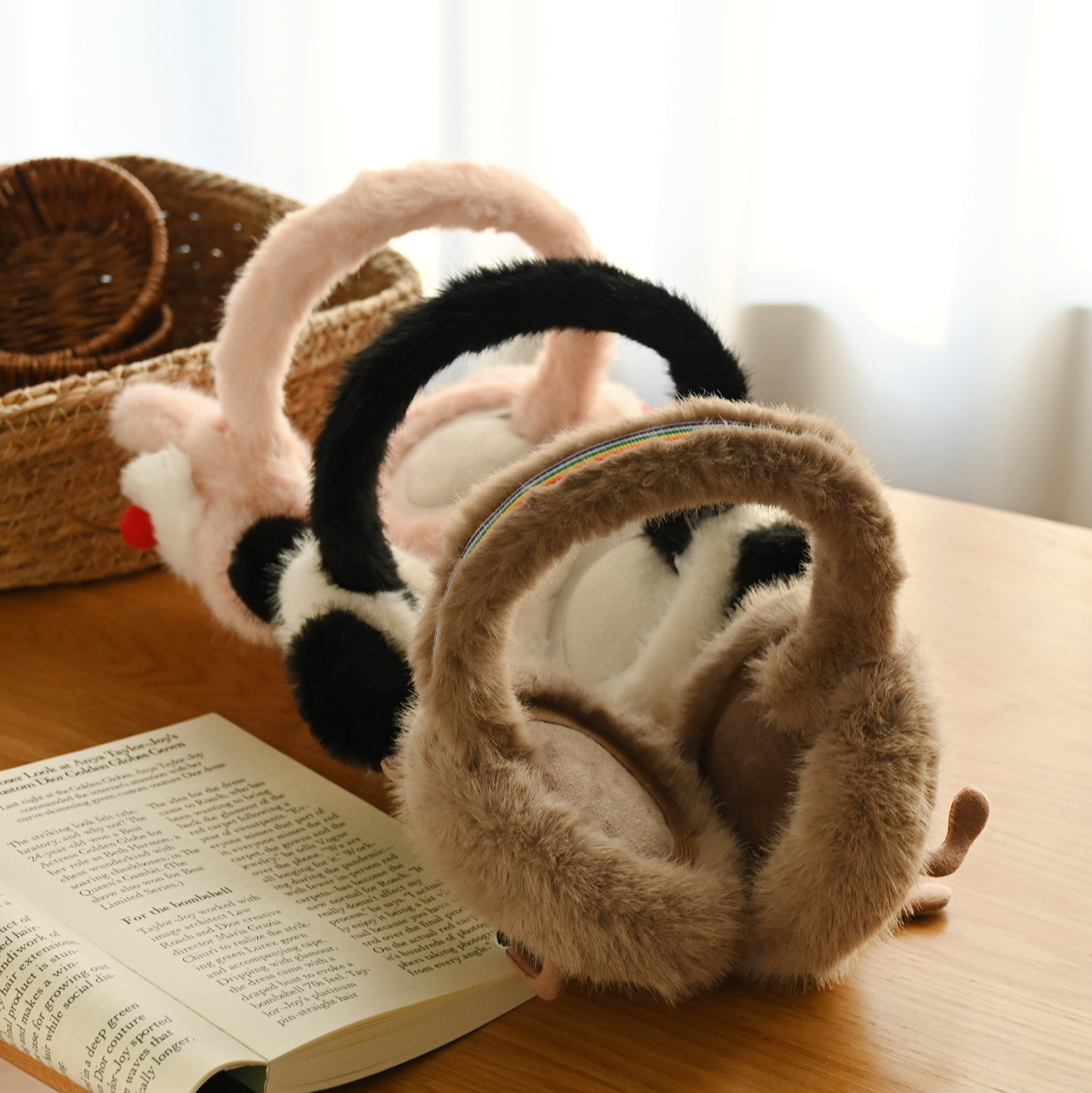 儿童可爱卡通毛绒耳罩 男女童冬天防风保暖护耳罩 冬款,淘宝优惠券,粉丝福利购,淘宝优惠卷