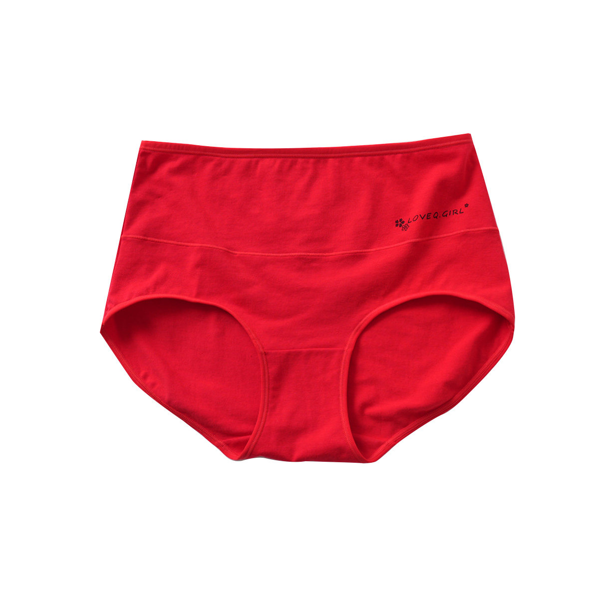 两条装 新年红女士棉内裤 红色内裤中腰简约三角裤  四季可穿,淘宝优惠券,粉丝福利购,淘宝优惠卷