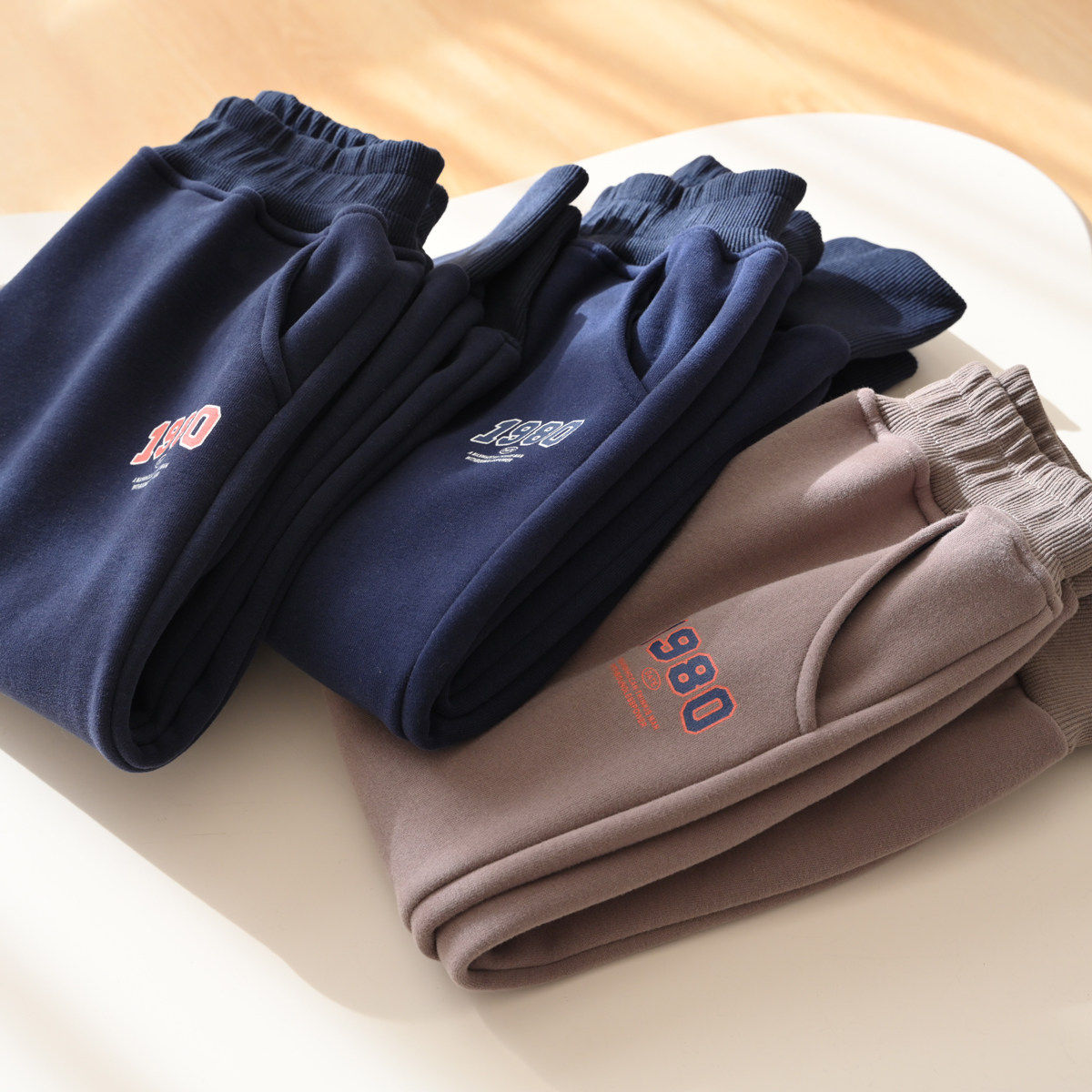 儿童加绒收口卫裤 男女童一体绒保暖裤子 中大童 冬款 童装,淘宝优惠券,粉丝福利购,淘宝优惠卷