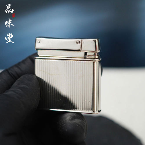 1950年德国Rowenta好运达扑克牌赌神主题煤油古董打火机烟具经典 - 图0