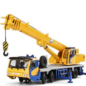 新款凯迪威合金大型起重机重型吊车工程车模型玩具男孩金属玩具