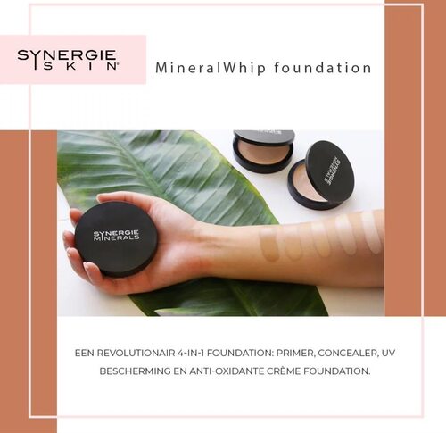澳洲Synergie Mineral天然矿物质粉底膏 矿物散粉 - 图1