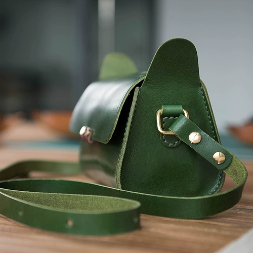 Оригинальный дизайнерский набор материалов, сумка через плечо, натуральный кожаный ремешок для сумки на одно плечо, «сделай сам», Италия